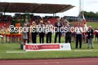 Opening ceremony, 2015 English Schools Track and Field Champs., Gateshead Stadium. Photo: David T. Hewitson/Sports for All Pics